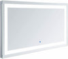 LED Illuminated Light Bathroom Mirror Touch Screen Anti-Fog Home 120 x 60 x40 cm