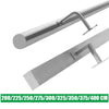 Stainless Steel Home Stair Handrail Hand Rail Safety Banister with Wall Bracket