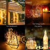 LED Solar String Lights Waterproof Copper Wire Fairy Christmas Party Outdoor