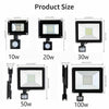30W 50W 100W LED Flood Light PIR Motion Sensor Outdoor Garden Security Spotlight