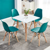 70*70cm Square Dining Table Kitchen Table Coffee Table Modern White Home Office