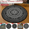 120CM Circular Circle Round Rugs Floor Carpets Mat Large Soft Rug Living Roo