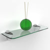 Acrylic Safety Shelf & Fixings for Home or Retail Shop Display Shelves