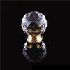 4XCrystal Diamond Glass Door Knobs Cupboard Drawer Furniture Handle Cabinet Gold