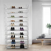 Ultra Large Shoe Rack Storage Capacity 50 Pairs Shoes Organiser Stand Shelf Grey