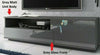 Modern GREY GLOSS FRONT TV Cabinet Stand Media Entertainment Unit 138cm