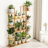 X-Large Bamboo Utility Shelf Bathroom Rack Plant Display Stand 9 Tier Balcony UK