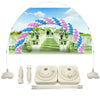 X-Large Balloon Arch Set Column Stand Base Frame Kit Wedding Birthday Party Deco