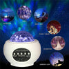 Galaxy Starry Night Lamp LED Star Projector Night Light Ocean Wave Projector