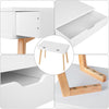 Computer Desk Writing Table with 2 Drawers Laptop PC Table Workstation Wooden