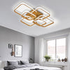 Cool White Square/Ring LED Ceiling Light Chandelier Lights Living Dining Room