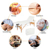Mondeer 2/3 Folding Portable Lightweight Massage Table Salon Beauty Tattoo Couch