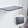 Wall Mounted Table Drop-Leaf Folding Floating Hanging Computer Desk Small Space