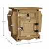 Magazine Table 1 Drawer Mexican Solid Waxed Pine Cupboard Unit Furniture