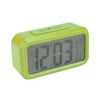 UK Digital LCD Snooze Electronic Alarm Clock with LED Backlight Light Control