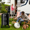 Smoker BBQ Charcoal Grill Portable Outdoor Barbecue Meat Food Cooking Drum Oven