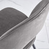 2 4 6 Dining Chairs Velvet Padded Seat Metal Legs Kitchen Dining Room