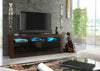 TV Unit 160cm Modern Cabinet Stand Sideboard High Gloss/Matt Doors With Free LED