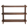 Utility 3Tier Ladder Wood Bathroom Shelf Succulent Plant Stand Bookshelf Storage