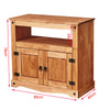 Corona TV Stand Solid Pine Straight Corner Cabinet Media Entertainment Unit