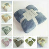 Luxury Popcorn Throws Double & King Size Cuddly Cosy Warm Blanket For Sofa,Bed