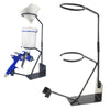 Mounted With Gravity Paint Filter Cradle Spray Gun Bench Stand Holder UK