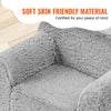 Kids Armchair Kids Sofa with High-density 25D Toddler Chair Sherpa Fabric