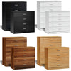 White/Black/Pine/Walnut Chest Of Drawers Cabinet 4 5 Drawer Bedroom Furniture UK