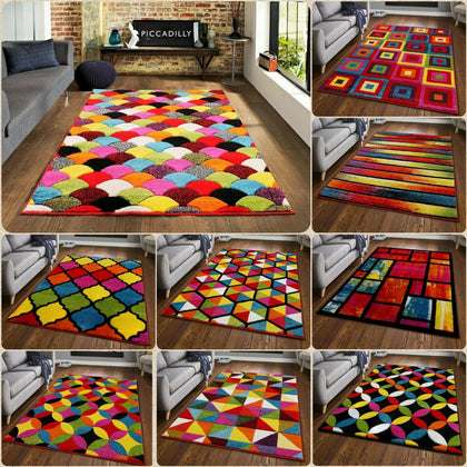Modern Luxury Hand Carved Multi Color Carpets Runner Mats Small Large Area Rugs