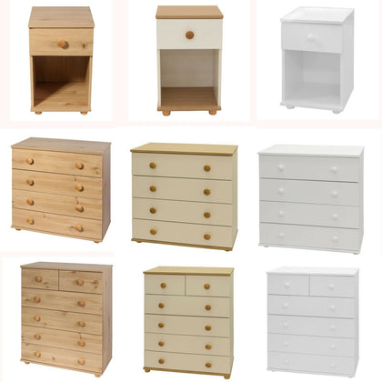 Chest of Draws Bedroom Furniture Set Hallway Storage Cabinet Drawers Cambridge