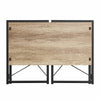 Folding Computer Desk Wooden Foldable Study Table Laptop Home Office PC