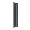 Anthracite Designer Radiator Vertical Horizontal Flat Panel Oval Column Rads