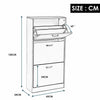 Shoe Cabinet Storage Cupboard Footwear Stand Rack 3 Drawer Unit Organiser Chic