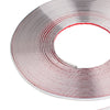 15M 6mm Car Chrome DIY Moulding Trim Strip For Door Window Bumper Grille UK
