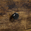 Nightstand Bedside Table 3 Drawer Cabinet Storage Table for Bedroom Rustic Brown