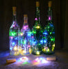 10x Wine Bottle Fairy String Lights 2M 20LED Battery Cork For Xmas Wedding Party