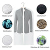 Clear Zip Up Hanging Suit Dress Shirt Coat Garment Bag Clothes Cover Dustproof