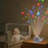 LED LIGHT PROJECTOR KIDS BABY SOFT PLUSH TOY MOOD LAMP NIGHT GIFT STAR MOON SKY