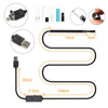 3 In 1 USB Ear Cleaning Endoscope Visual Earpick with HD Camera Otoscope Cleaner