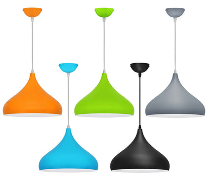 Retro Vintage Industrial Metal Hanging Ceiling Pendant Light Shades Modern Home