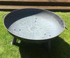 Large Garden Fire Pit Outdoor Patio Camping Cast Iron Bowl Log Burner Heater