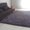 Fluffy Rugs Anti-Skid Shaggy Area Rug Dining Room Carpet Floor Mat Home Bedroom