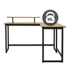L-shaped Computer Desk Corner PC Desk Writing Study Table Workstation Industrial