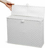 White Toilet Roll Holder Bathroom Storage Box With Insert Handle