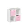 4 6 Cube Storage Unit White