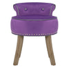 Scrollback Velvet Button Dressing Table Chair Vanity Stool Piano Stools Bedroom