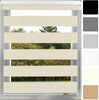 Day And Night Roller Blinds Zebra 5 Sizes 6 Colours 160 Drop