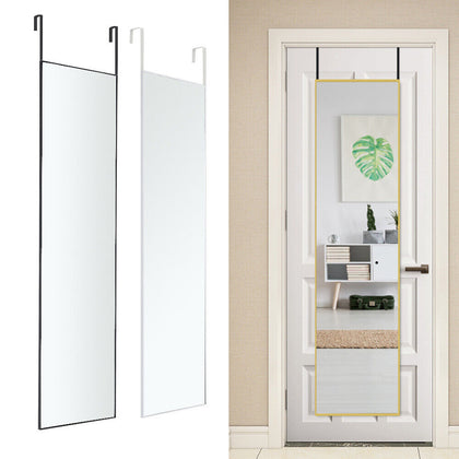 Over Door Floor Full Length Mirror Wall Hanging Bedroom Wardrobe Dressing Mirror