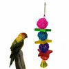 15 Pack Parrot Set Toys Metal Rope Small Ladder Stand Budgie Cockatiel Cage Bird