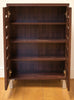 4 Tier Shoe Storage Cabinet 2 Door Cupboard Stand Rack Unit Dirty Oak